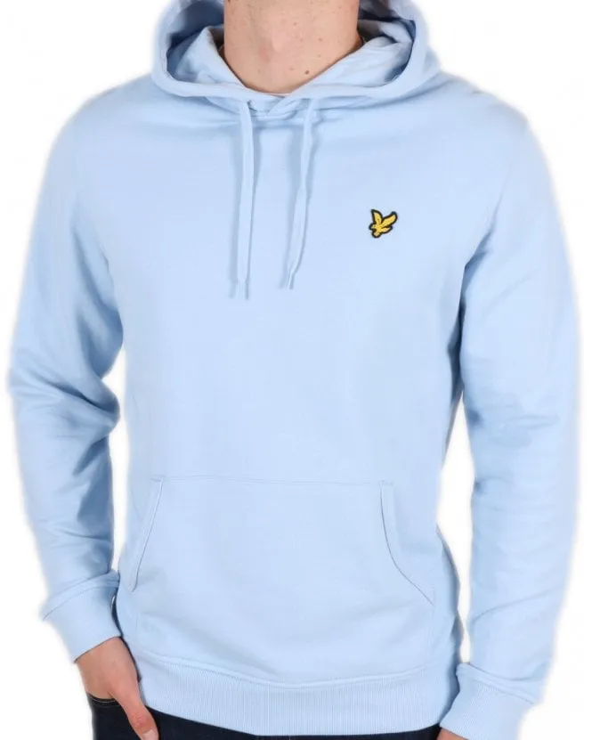 Lyle And Scott Pullover Hoodie Light Blue