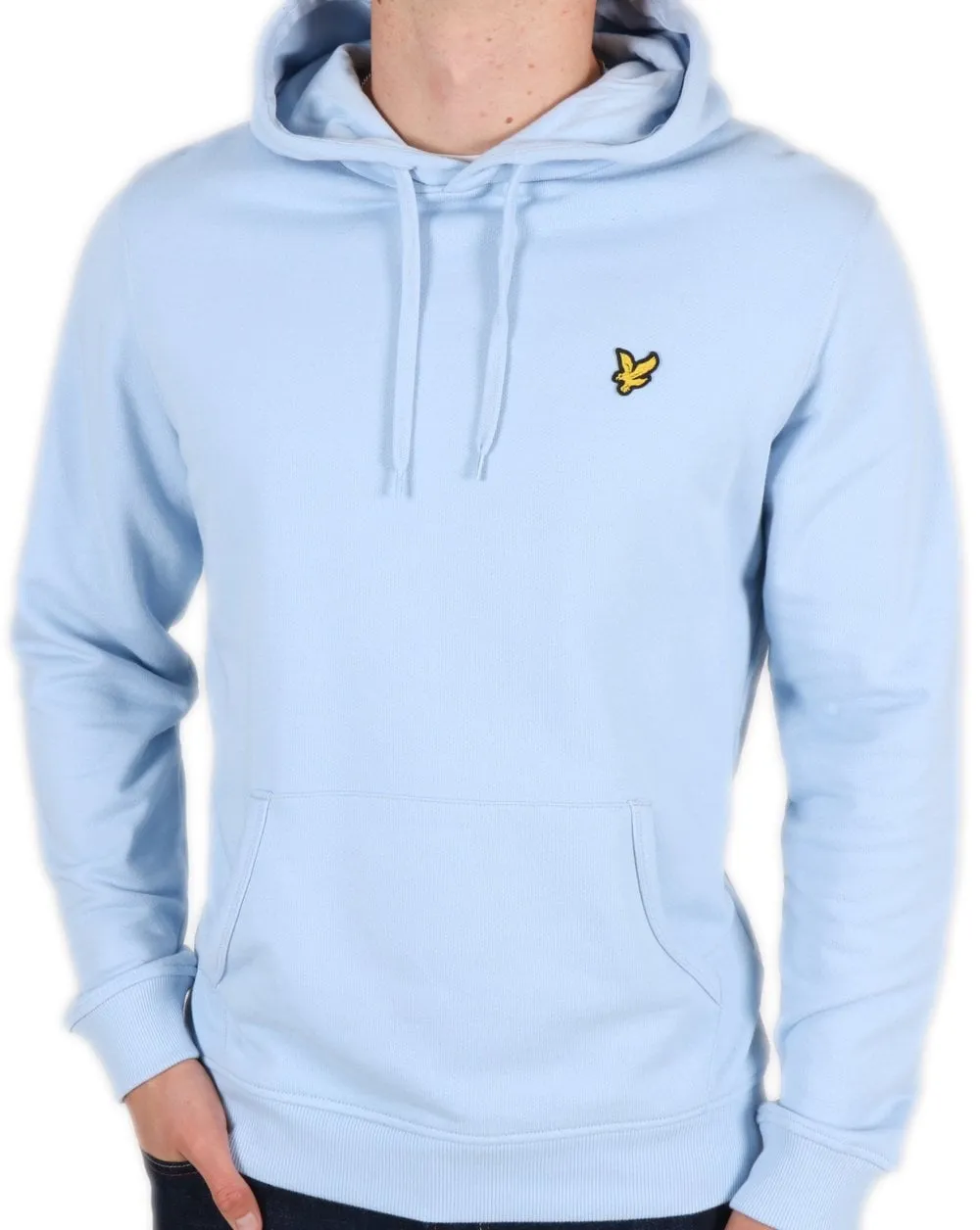 Lyle And Scott Pullover Hoodie Light Blue