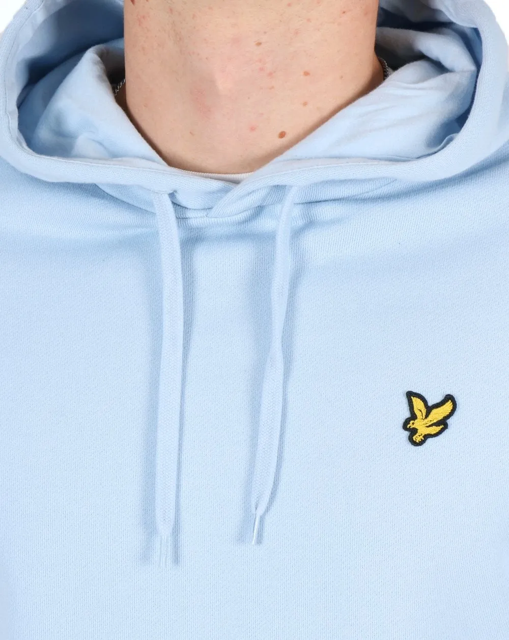 Lyle And Scott Pullover Hoodie Light Blue