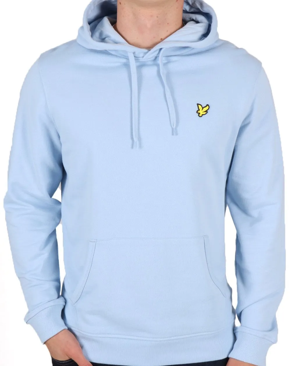 Lyle And Scott Pullover Hoodie Light Blue