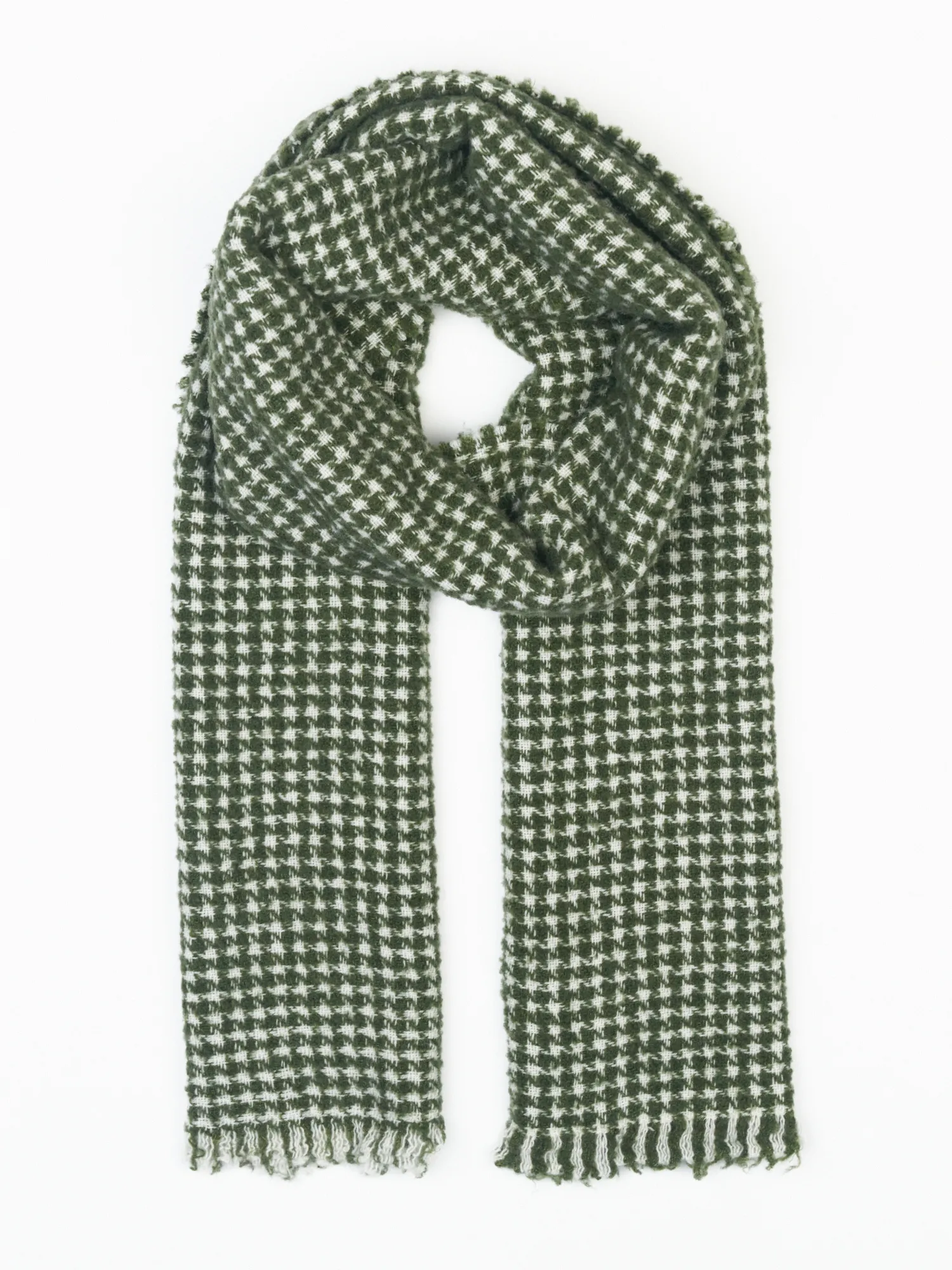 Markt Scarf Green/ White 