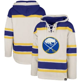 Men's Buffalo Sabres  '47 Oatmeal Rockaway Lacer Pullover Hoodie