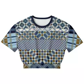 Nassau Short Sleeve Cropped Eco-Poly Sweater