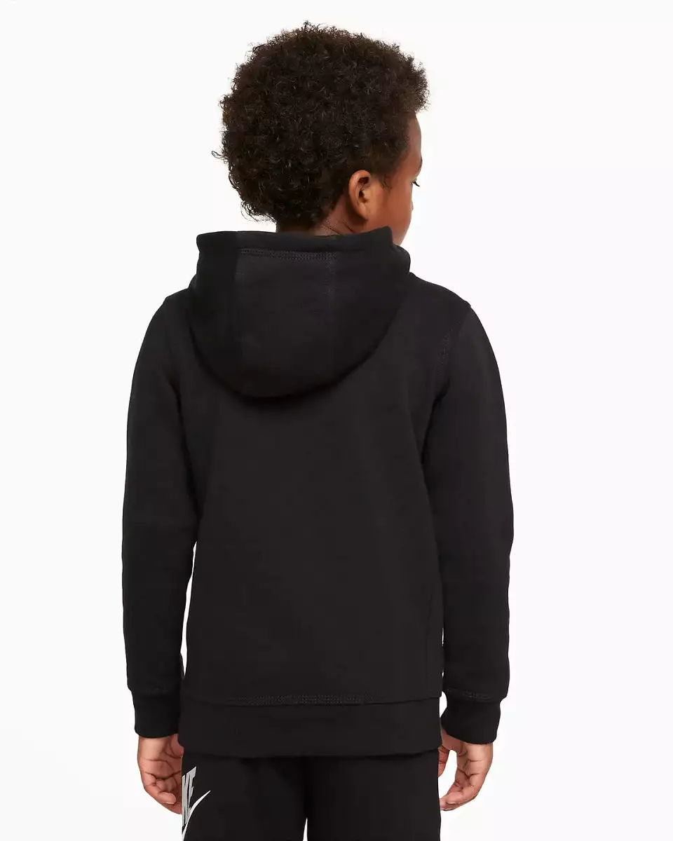 NIKE JUNIOR CLUB BLACK HOODIE