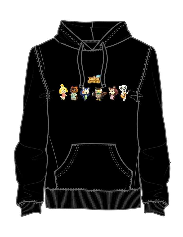 NTD Apparel Mens Animal Crossing Hoodie - XXL