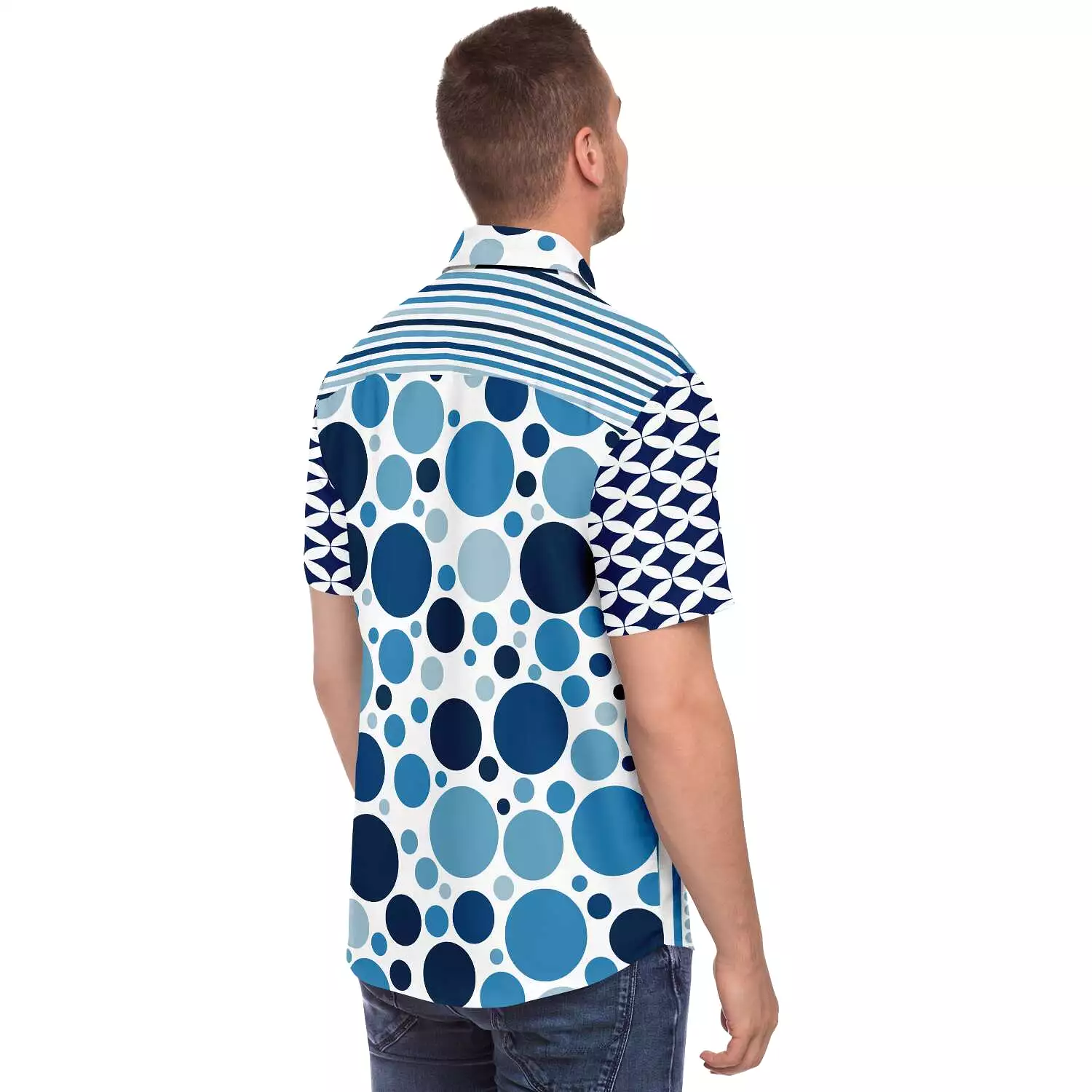 Oceans 20 Short Sleeve Button Down Shirt