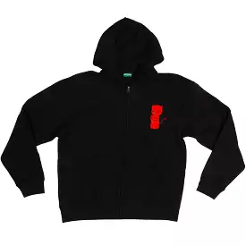 Orchard Thoughts & Prayers Heavy Zip Hoodie Black