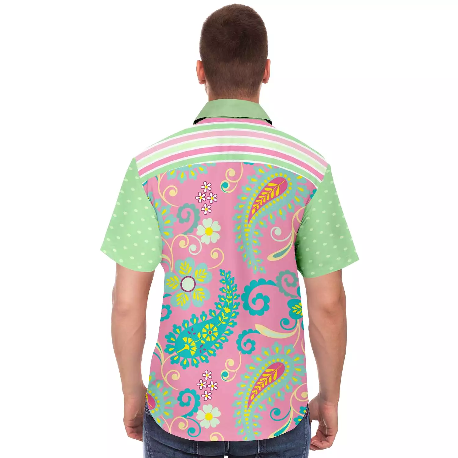 Paisley Park Short Sleeve Button Down Shirt