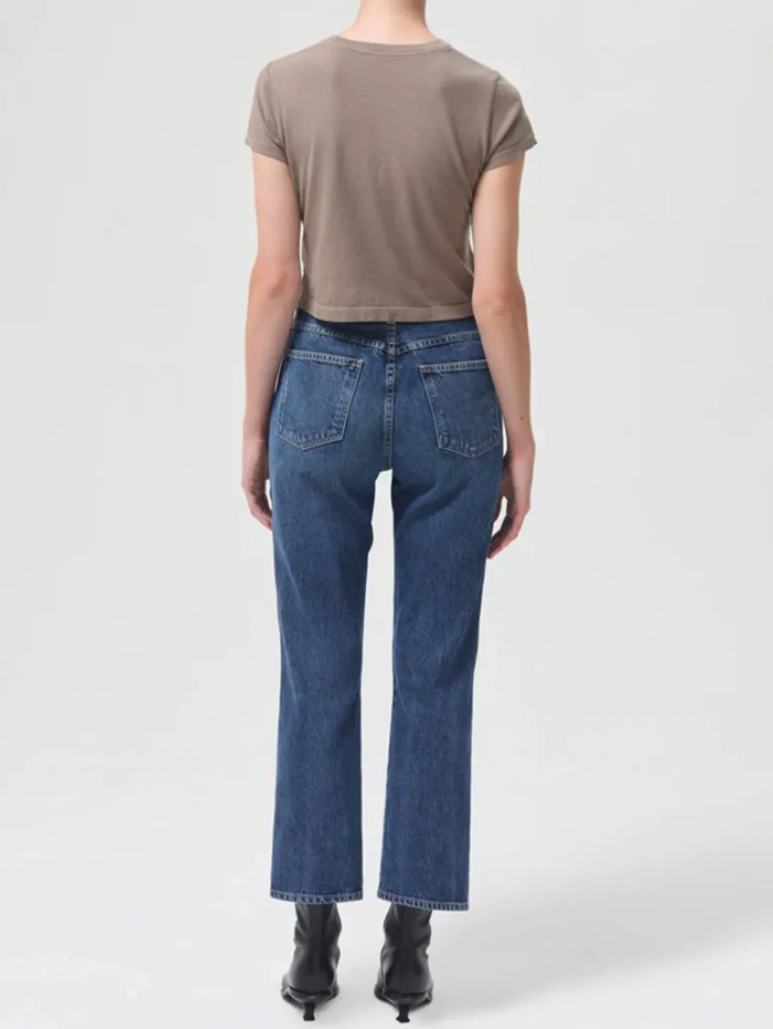 Pinch Waist Kick Flare Jean - Placebo