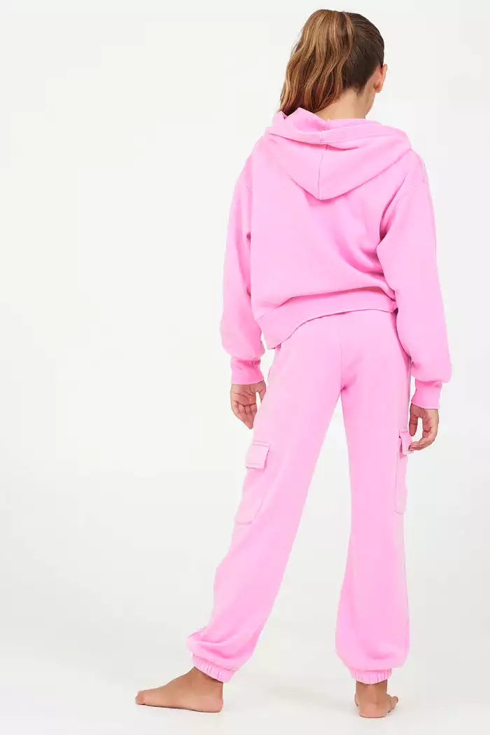 Pink Zip Hoodie