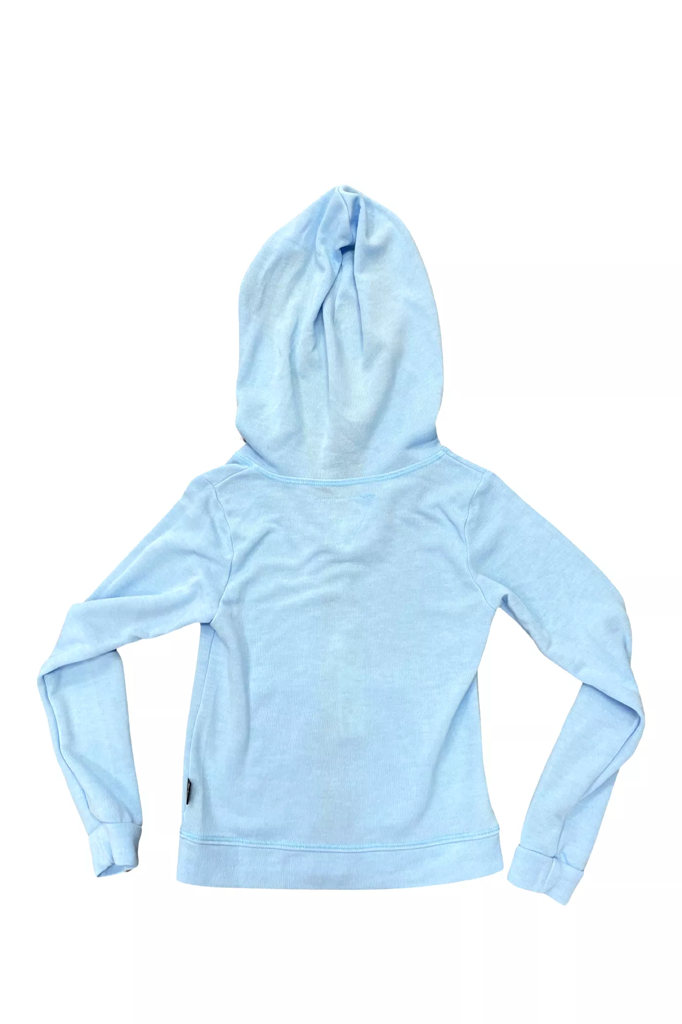 Powder Blue Bolt Zip Hoodie