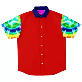 Rainbow Pride Button Down Shirt