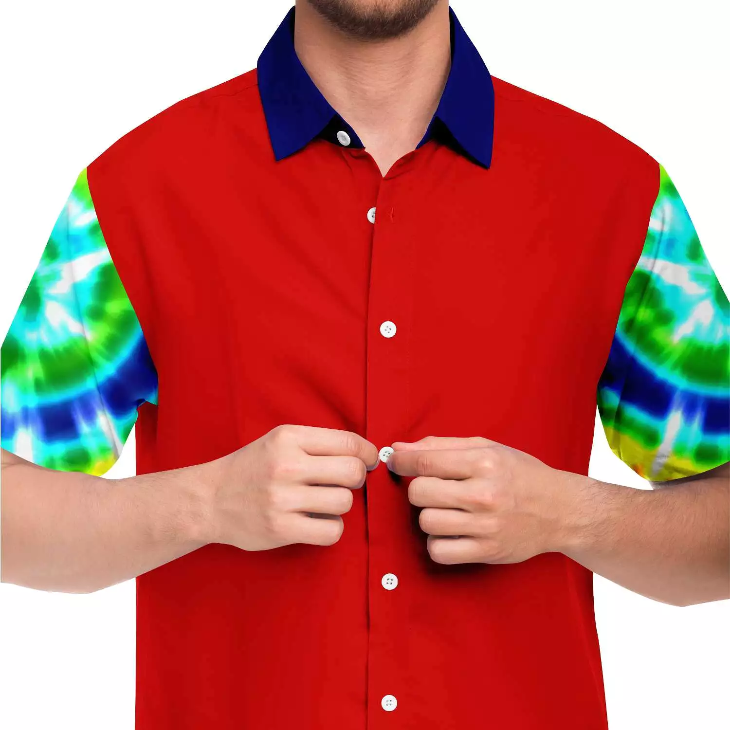 Rainbow Pride Button Down Shirt