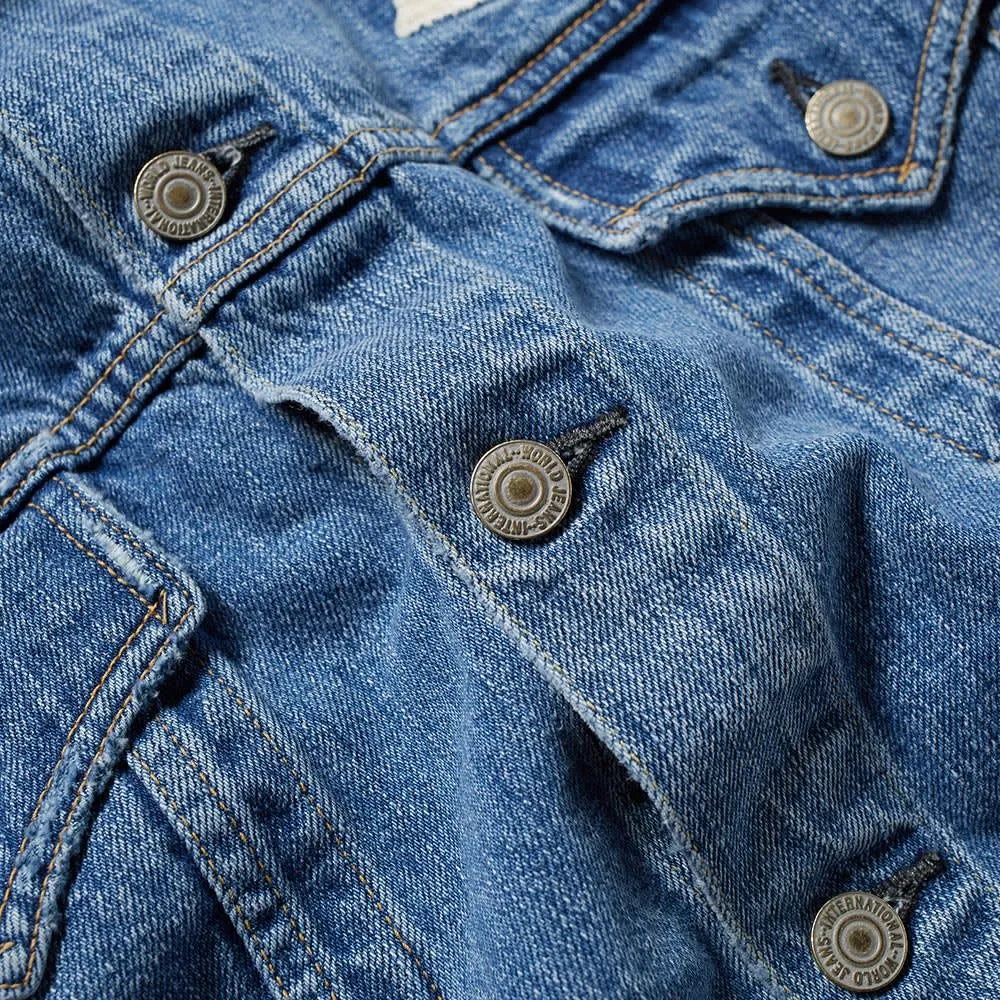 Remi Relief Souvenir Denim JacketUsed Blue