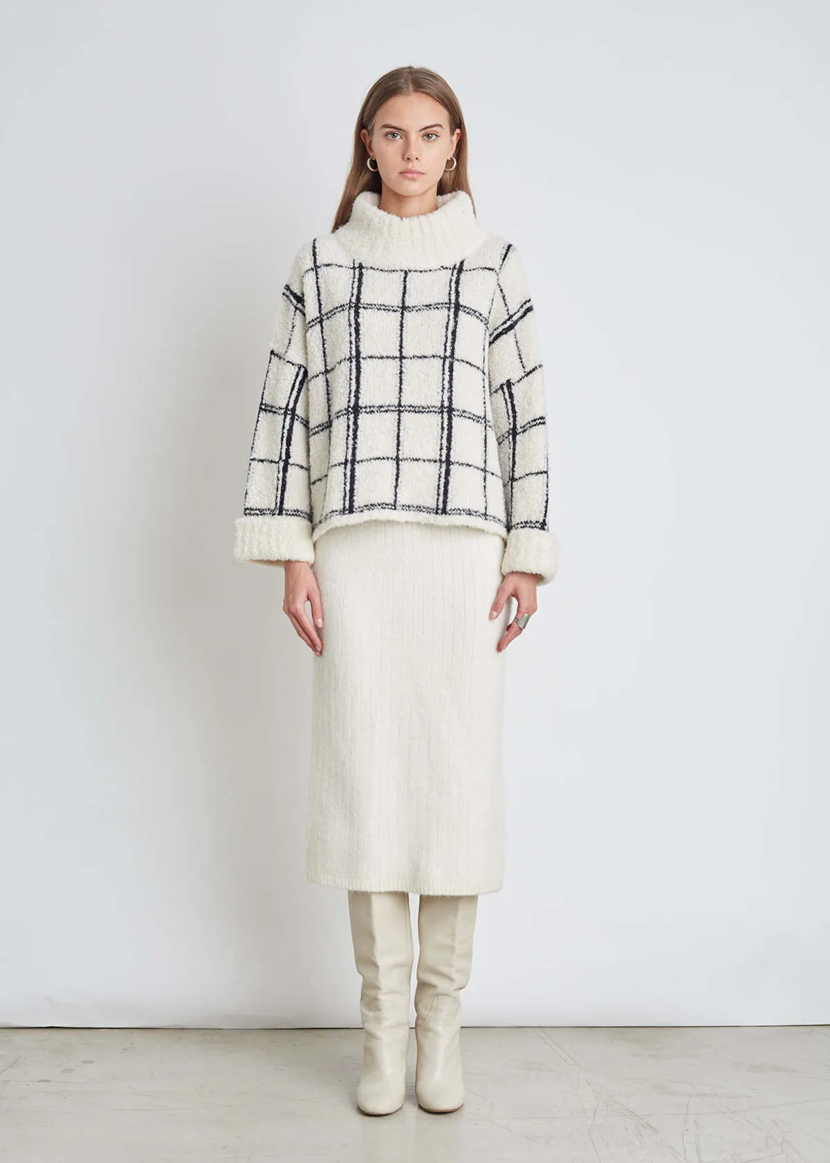 SABINE SWEATER - White