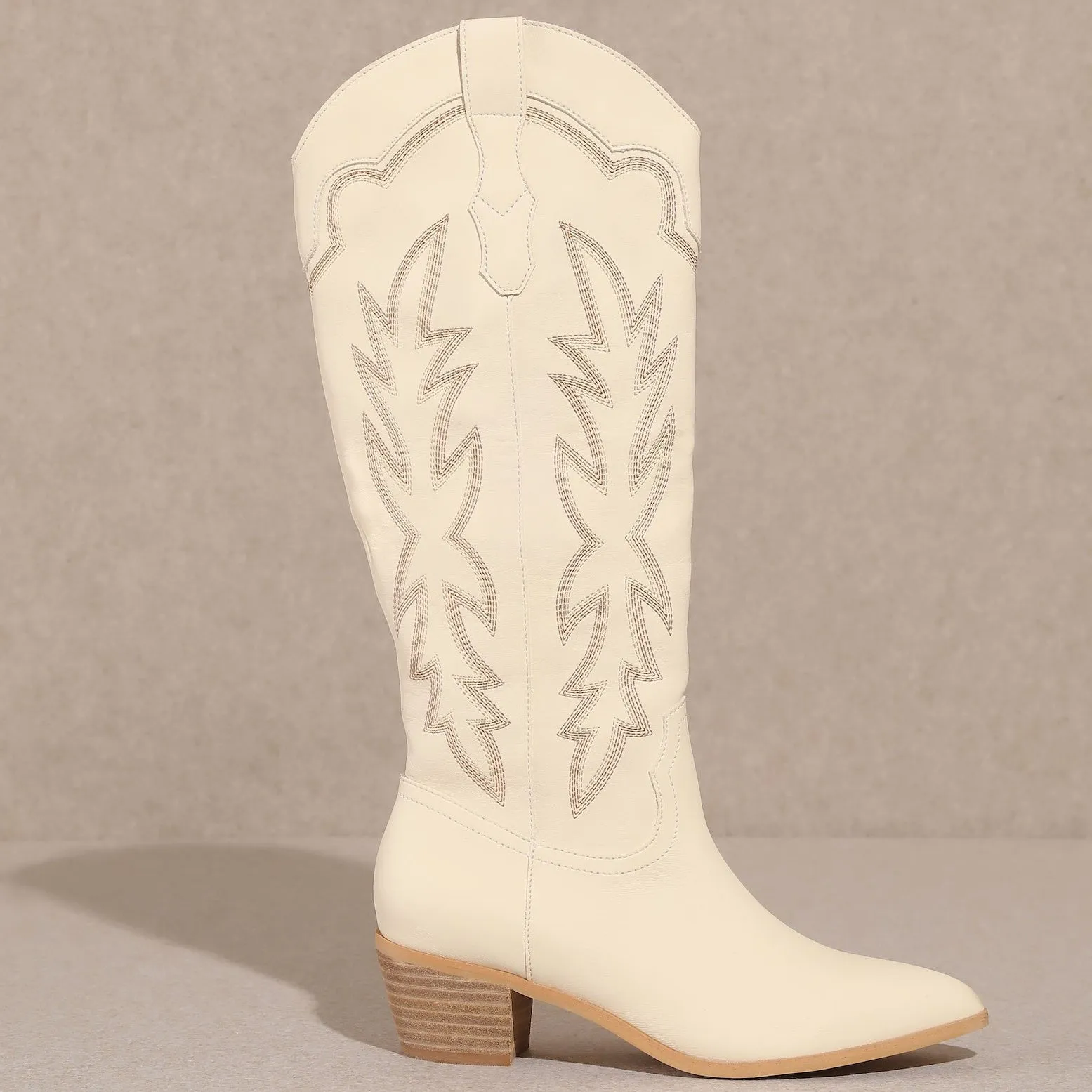 Samantha White Boots