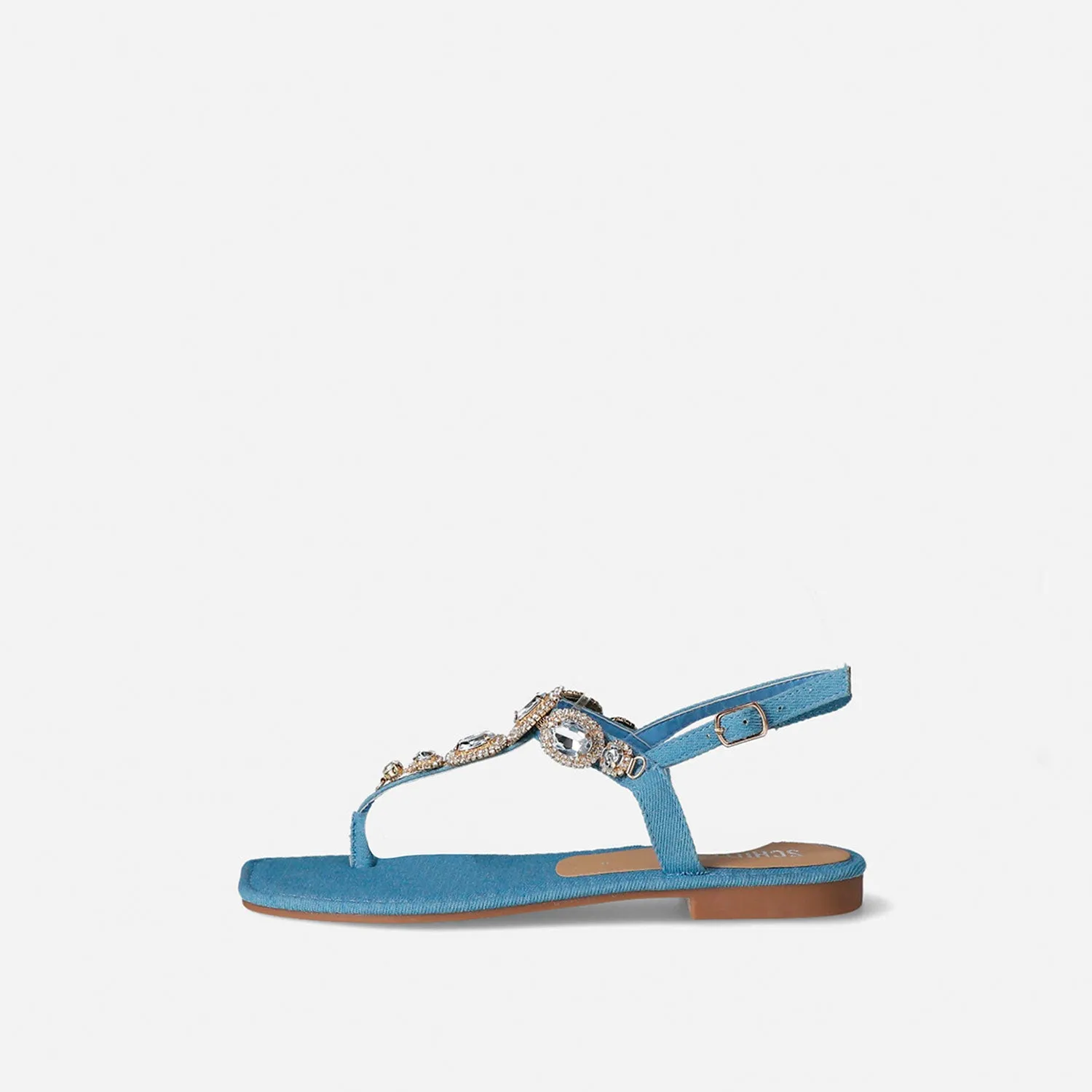 Sandalias Iris denim Claro