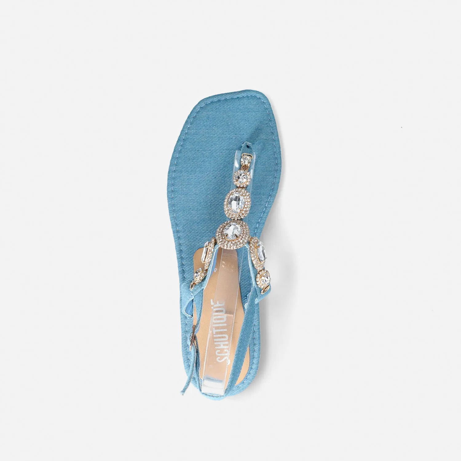 Sandalias Iris denim Claro