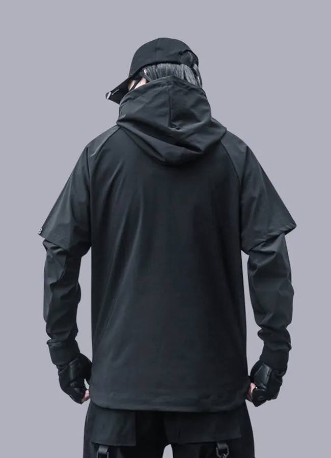 softshell pullover hoodie