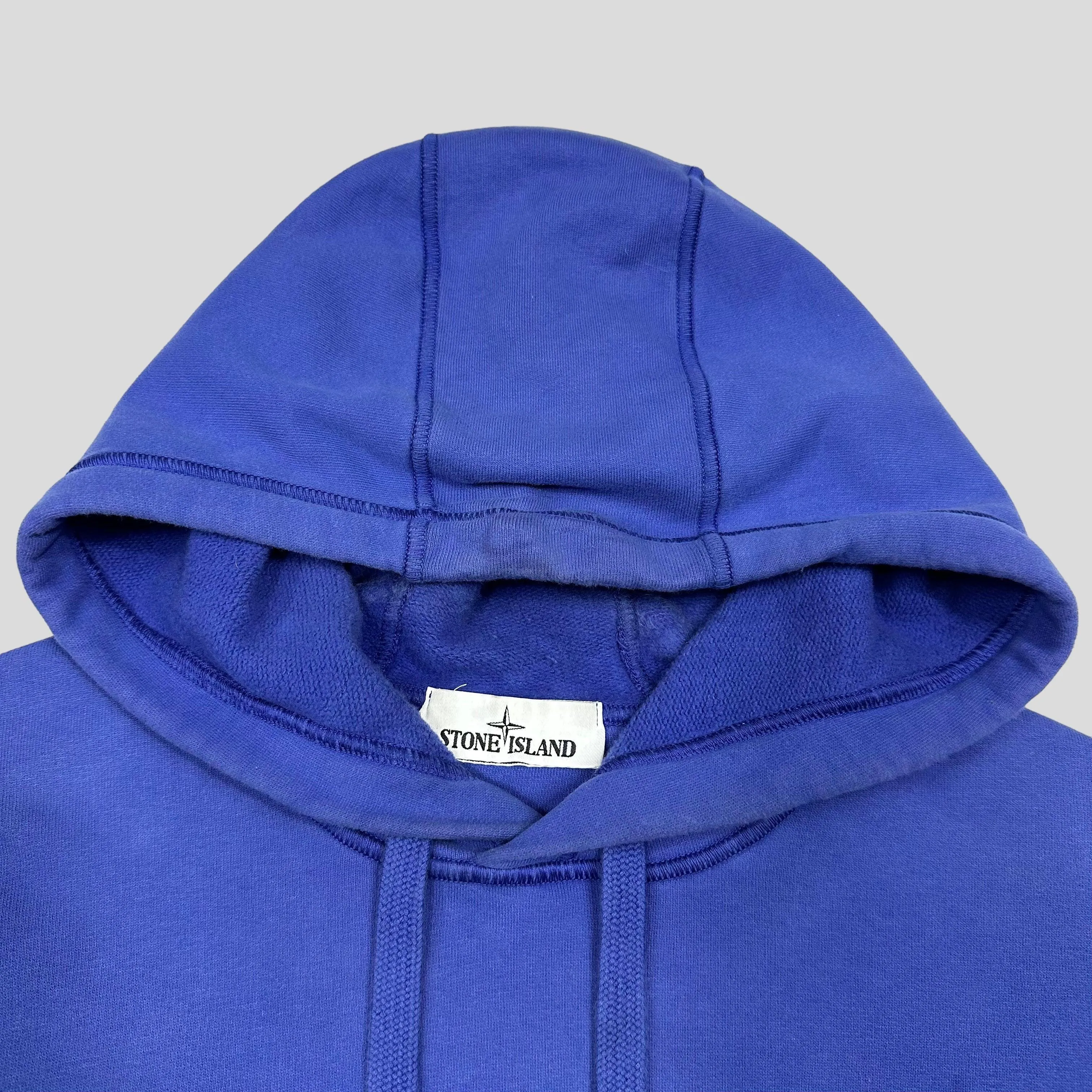 Stone Island Royal Blue Pullover Hoodie - M/L