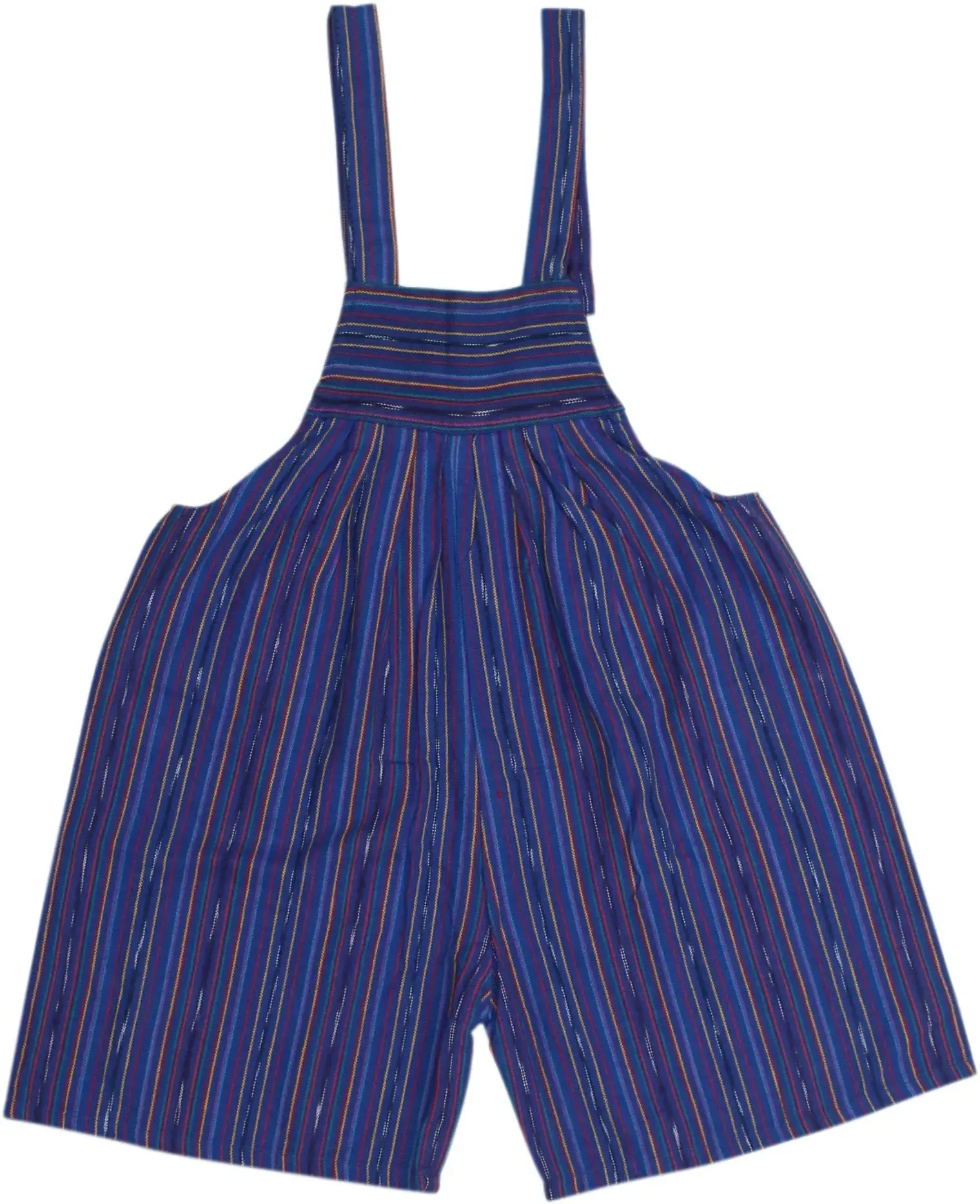 Striped Dungarees | ThriftTale