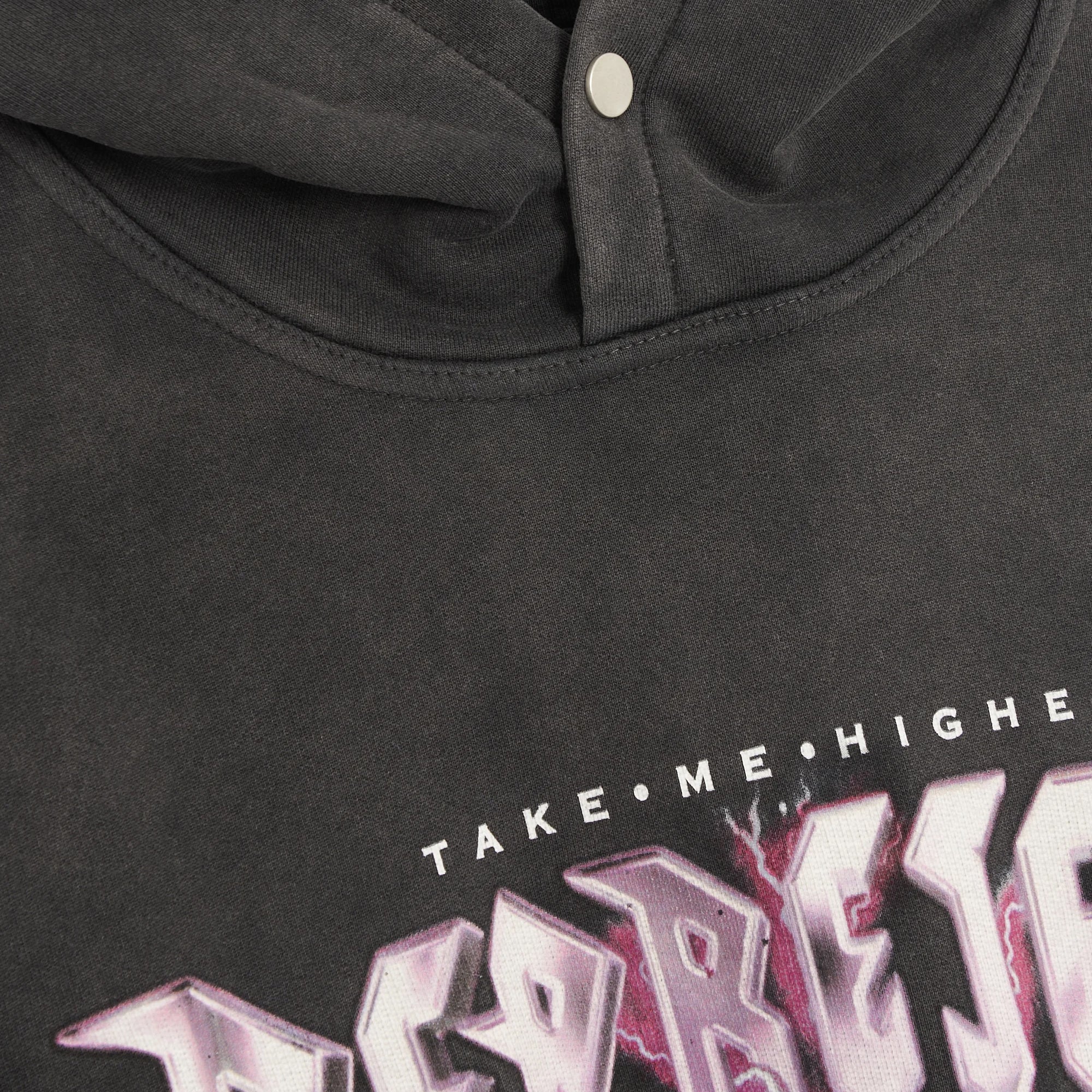 TAKE ME HIGHER HOODIE 'VINTAGE GREY'