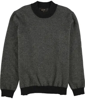 Tasso Elba Mens Herringbone Pullover Sweater