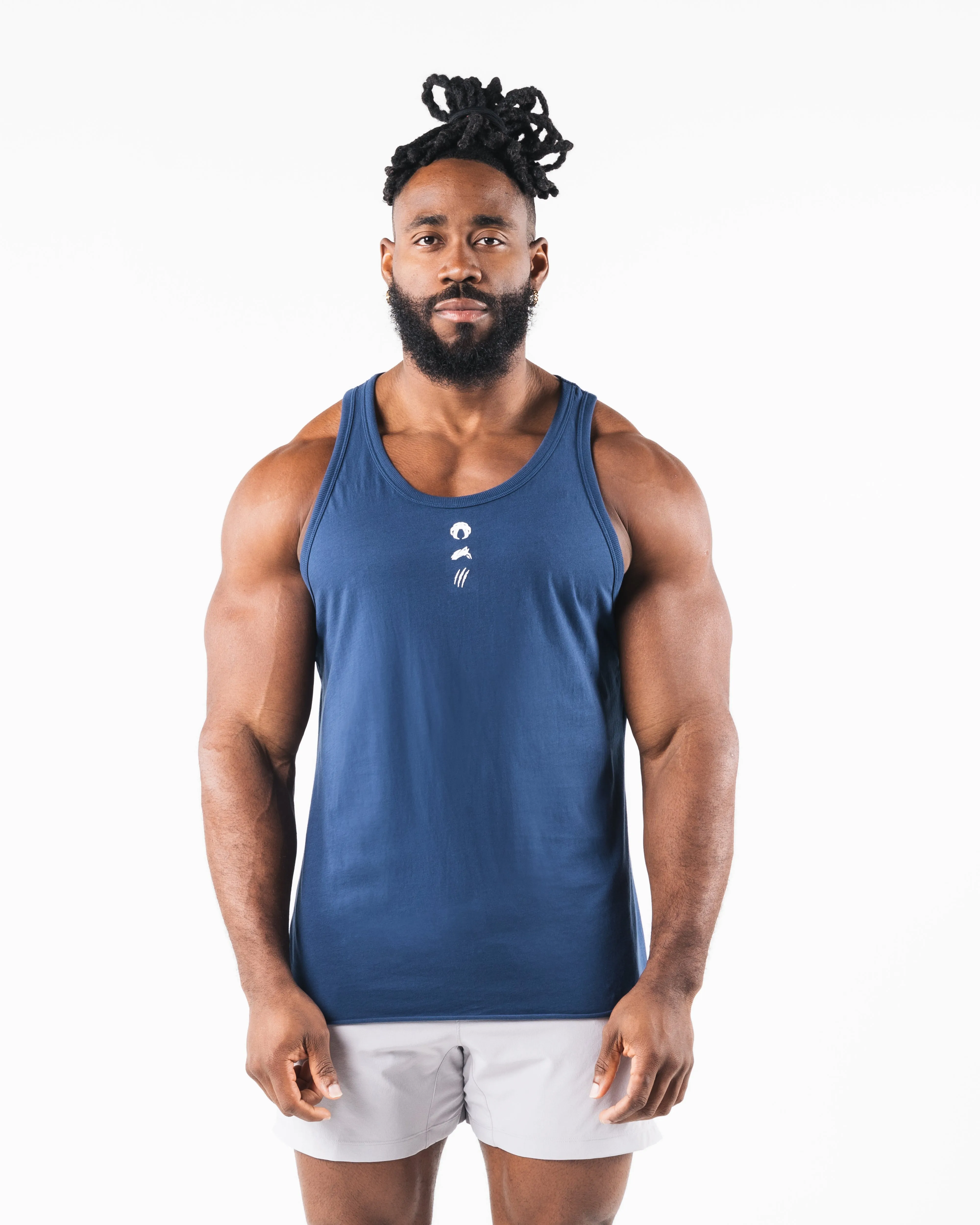 Three Pillar Tank - Denim