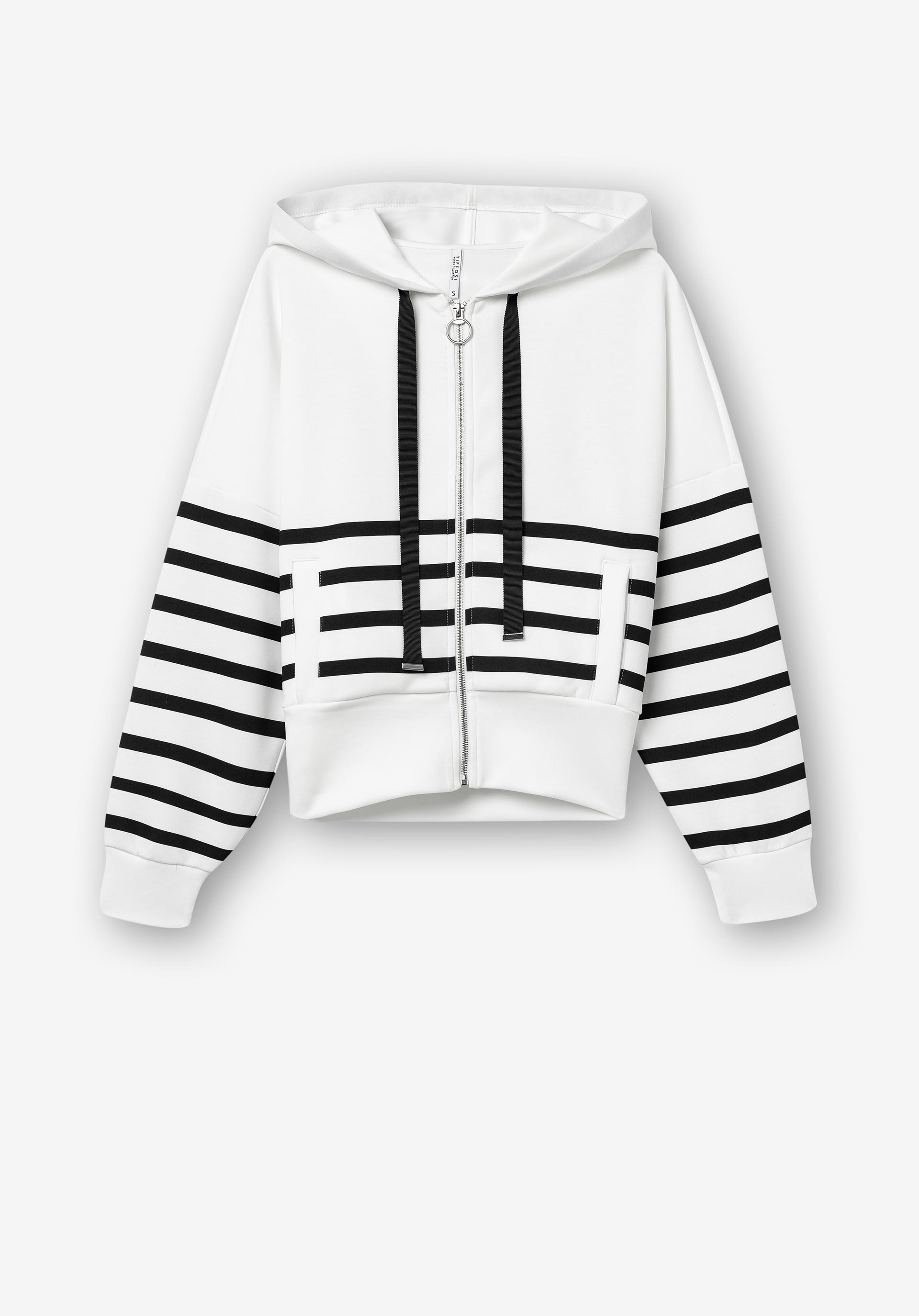 TIFFOSI BEAVER  STRIPED ZIP UP 10053881001