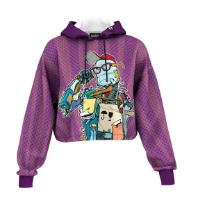 Trashman Cropped Hoodie