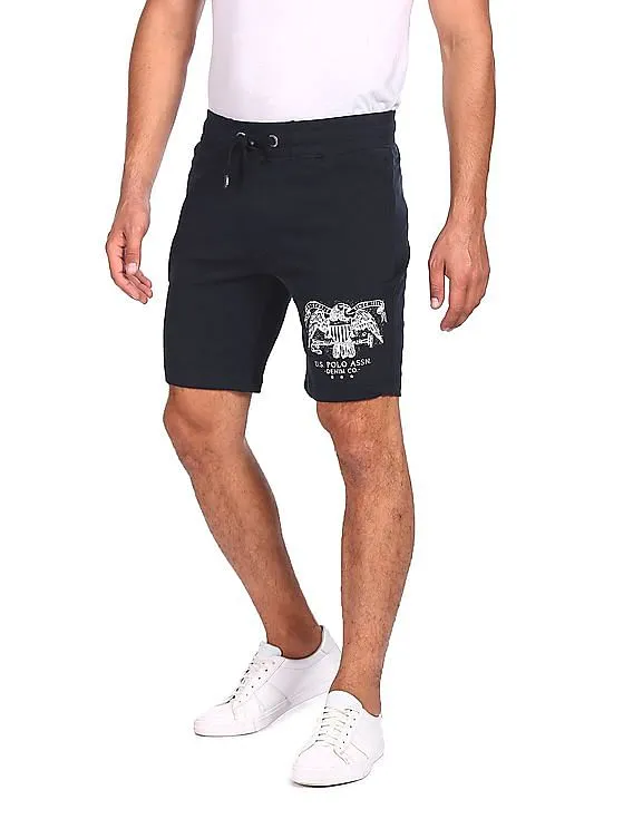 U.S. Polo Assn. Denim Co. Drawstring Waist Logo Shorts