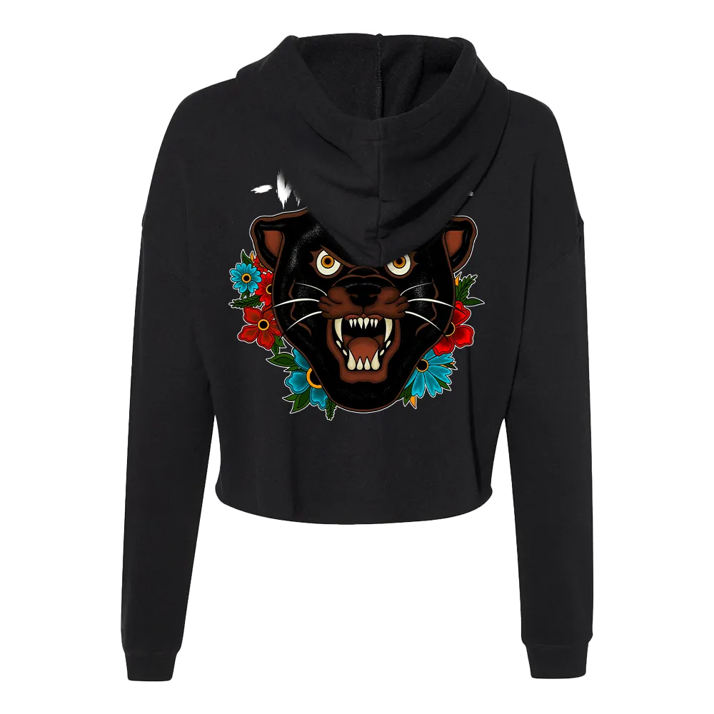 Wildin' Cropped Hoodie