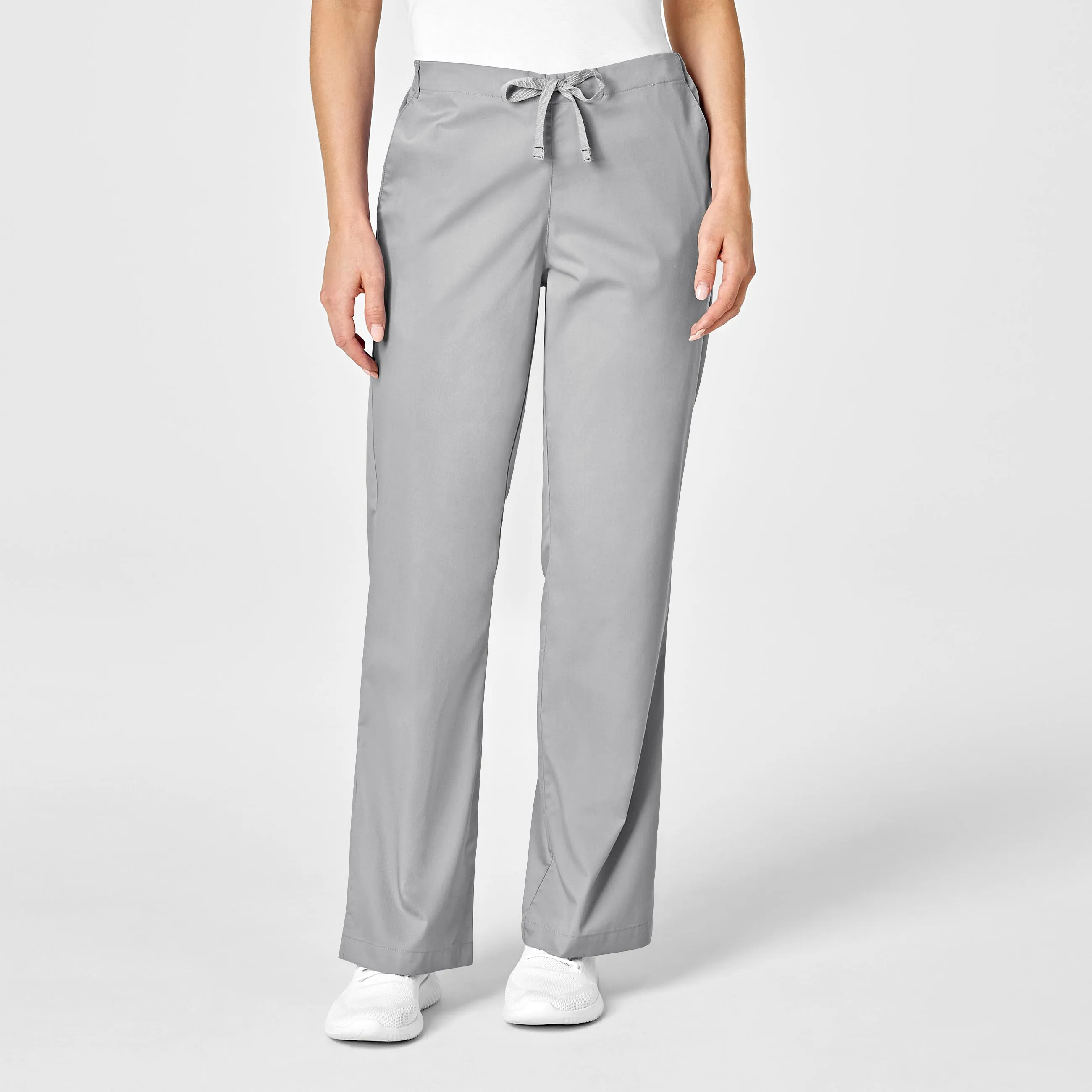 WonderWORK Women's Flare Leg Scrub Pant - Grey